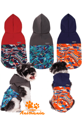 WONDER DOG PARKA RAIN COAT DISEÑOS 3XL AZUL1