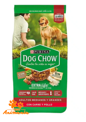 DOG CHOW ADULTO MEDIANOS Y GRANDES 16.5 KG