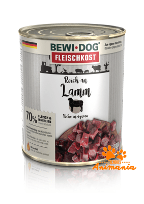 BEWIDOG RICO EN CORDERO 800 GR