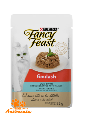 FANCY FEAST POUCH GOULASH PAVO 85 GR1