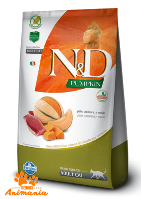 N&D FELINE PUMPKIN PATO MELAO 1.5 KG1
