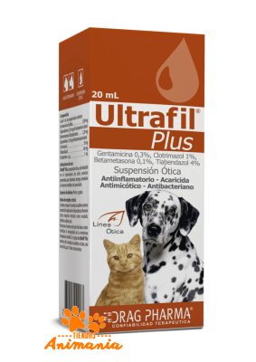 ULTRAFIL PLUS SUSPENSIÓN OTICA 20ML