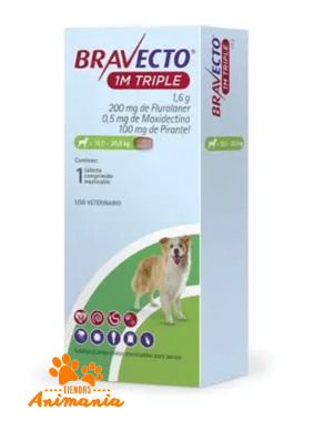 BRAVECTO 1M TRIPLE 10-20 KG