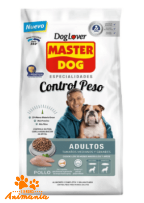 MASTER DOG ADULTO CONTROL PESO X18KG1