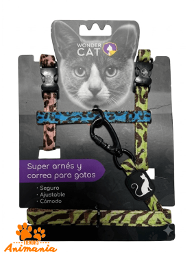 WONDER CAT ARNES PREMIUM GATO ANIMAL PRINT1