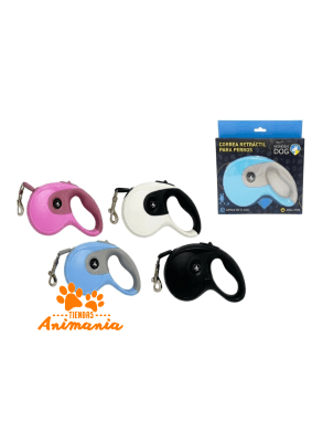 WONDER DOG CORREA RETRACTIL 5 METROS TALLA L HASTA 40 KG