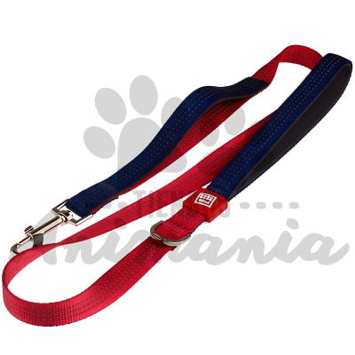 GIGWI CORREA CLASICA TAMAÑO L ROJO/AZUL1