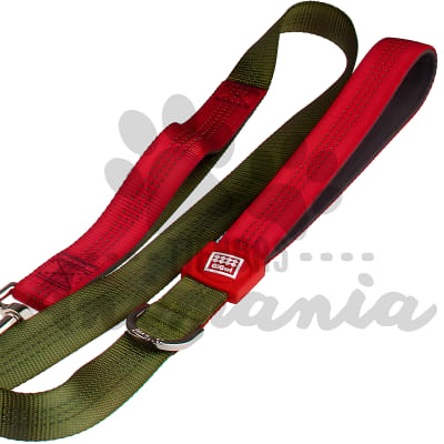 GIGWI CORREA CLASICA TAMAÑO XL VERDE/ROJO