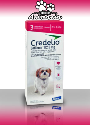CREDELIO 3 COMPRIMIDOS ANTI-PULGAS DE 2.5 - 5.5 KG1