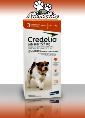 CREDELIO 3 COMPRIMIDOS ANTI-PULGAS DE 5.5 - 11 KG1