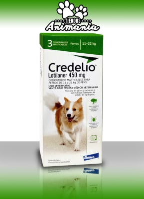 CREDELIO 3 COMPRIMIDOS ANTI-PULGAS DE 11 - 22 KG1