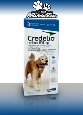 CREDELIO 3 COMPRIMIDOS ANTI-PULGAS DE 22 - 45 KG1