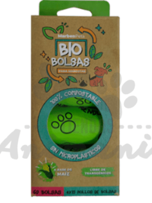 MARBEN PETS BIO BOLSAS 4 ROLLOS
