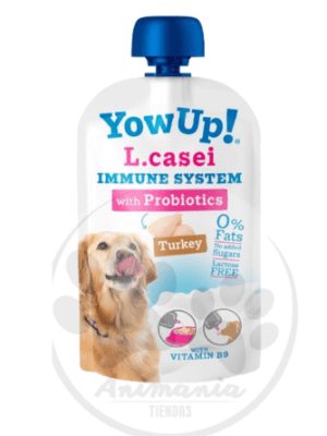 YOW UP! YOGURT L.CASEI PERRO CON PROBIOTICOS SABOR TURKEY 115 GR