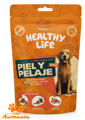 MARBEN PETS GALLETAS FUNCIONALES PARA PERROS CUIDADO PIEL Y PELAJE 200 GR