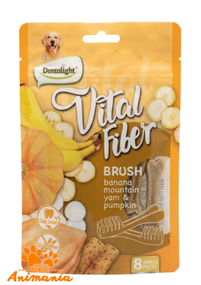 VITAL FIBER BRUSH 8 PIEZAS PEQUEÑAS PLÁTANO, ÑAME Y CALABAZA2