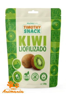 MARBEN PETS TIMOTHY SNACK KIWI LIOFILIZADO 30G