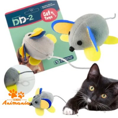 MONDO MASCOTAS RATON A CUERDA PARA GATOS1