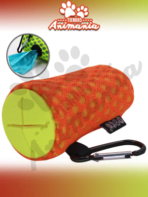 DOCO POOP BAG DISPENSER | DISPENSADOR DE BOLSAS DE FECAS NARANJA