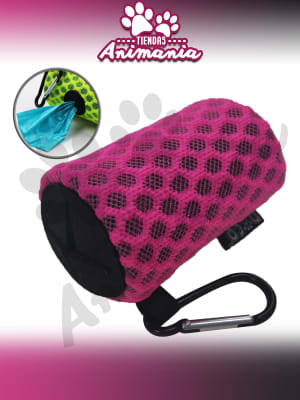 DOCO POOP BAG DISPENSER | DISPENSADOR DE BOLSAS DE FECAS ROSA
