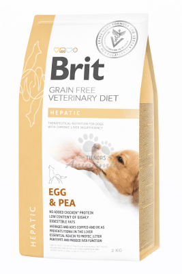 BRIT GF VD DOG HEPATIC 2 KG