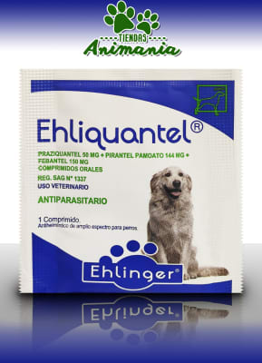 EHLIQUANTEL 1 COMPRIMIDO x 10 KG