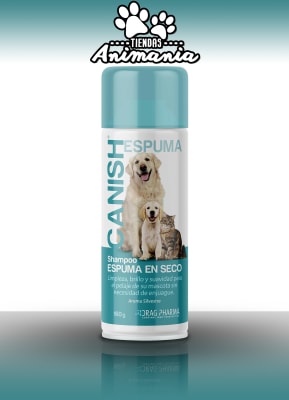 CANISH SHAMPOO ESPUMA EN SECO 1