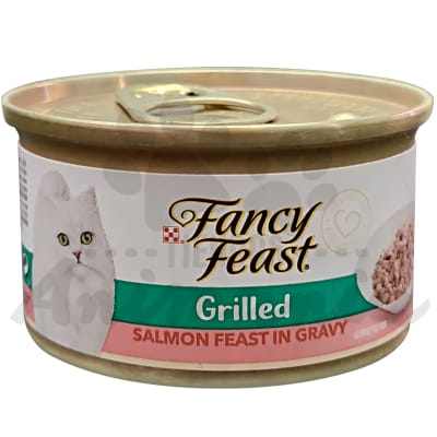 FANCY FEAST GRILLED SALMON FEAST IN GRAVY 85 GR