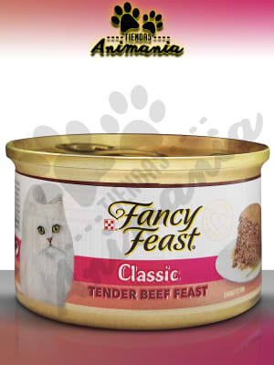 FANCY FEAST MOUSSE DE CARNE SELECCIONADA 85 GR