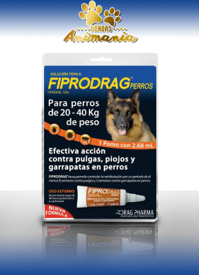 FIPRODRAG PIPETA PERROS ENTRE 20-40 KG