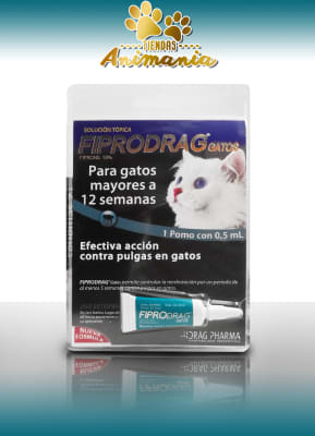 FIPRODRAG PIPETA GATOS MAYORES A 12 SEMANAS