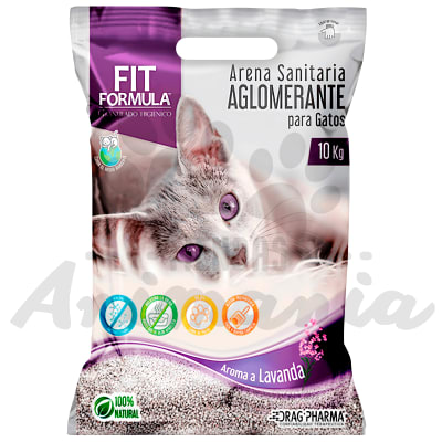 FIT FORMULA ARENA AGLOMERANTE LAVANDA 10 KG