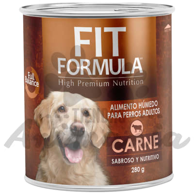 FIT FORMULA LATA PERRO CARNE 280GR1