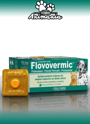 FLOVOVERMIC 1 COMPRIMIDO HASTA 10 KG (UNIDAD)