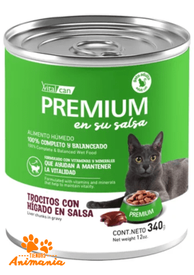 PREMIUM GATO LATA EN SU SALSA HIGADO ADULTO 340 GR