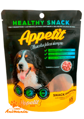 APPETIT SNACK PREMIUM SABOR CARNE PARA TODAS LAS EDADES 65 GR1