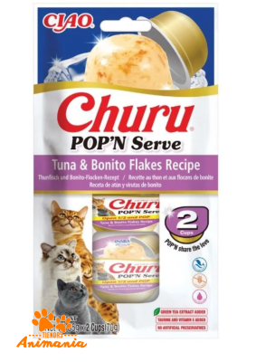 CHURU CAT POP AND SERVE ATUN & BONITO 70 GR (USA 754)1