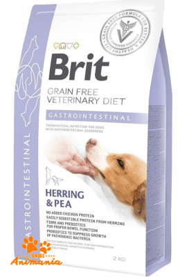 BRIT GF VD DOG GASTROINTESTINAL LOW FAT 2 KG1