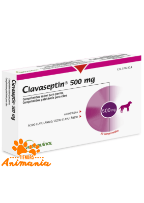 CLAVASEPTIN 10 COMPRIMIDOS 500 MG