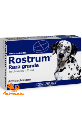 ROSTRUM RAZA GRANDE 10 COMPRIMIDOS 150 MG