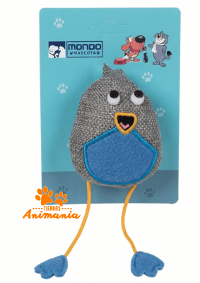 MONDO MASCOTAS JUGUETE AVE DE PELUCHE PARA GATOS (10586)1