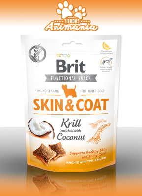 BRIT FUNCTIONAL SNACK SKIN & COAT 150 GR1