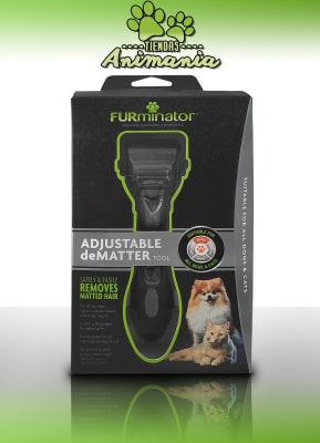 FURMINATOR (SACA NUDOS) ADJUSTABLE DEMATTER TOOL ALL DOGS & CATS1
