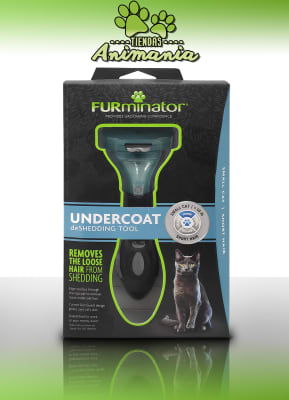 FURMINATOR UNDERCOAT DESHEDDING TOOL SHORT HAIR SMALL CATS1