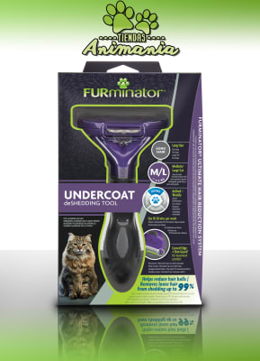 FURMINATOR UNDERCOAT DESHEDDING TOOL LONG HAIR MEDIUM/LARGE CATS1