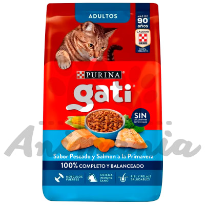 GATI PESCADO Y SALMON A LA PRIMAVERA 15 KG