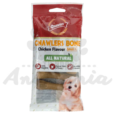 GNAWLERS HUESITOS SABOR A POLLO 6 UNIDADES 108 GRS1