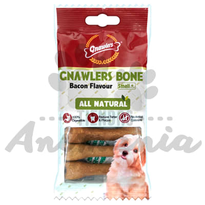 GNAWLERS HUESITOS SABOR A BACON 6 UNIDADES 108 GRS1