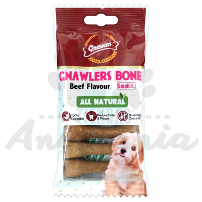 GNAWLERS HUESITOS SABOR A CARNE 6 UNIDADES 108 GRS1