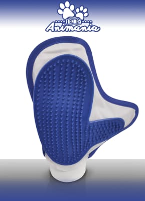 GUANTE MASAJEADOR Y ELIMINADOR DE PELAJE MUERTO PARA MASCOTAS1